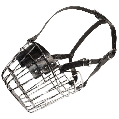 日用の口輪 小・中・大型犬用 [M4###1058 Wire Basket Muzzle] ¥9,015 犬用品・犬グッズ・犬訓練用具・犬用品通販,  犬用口輪